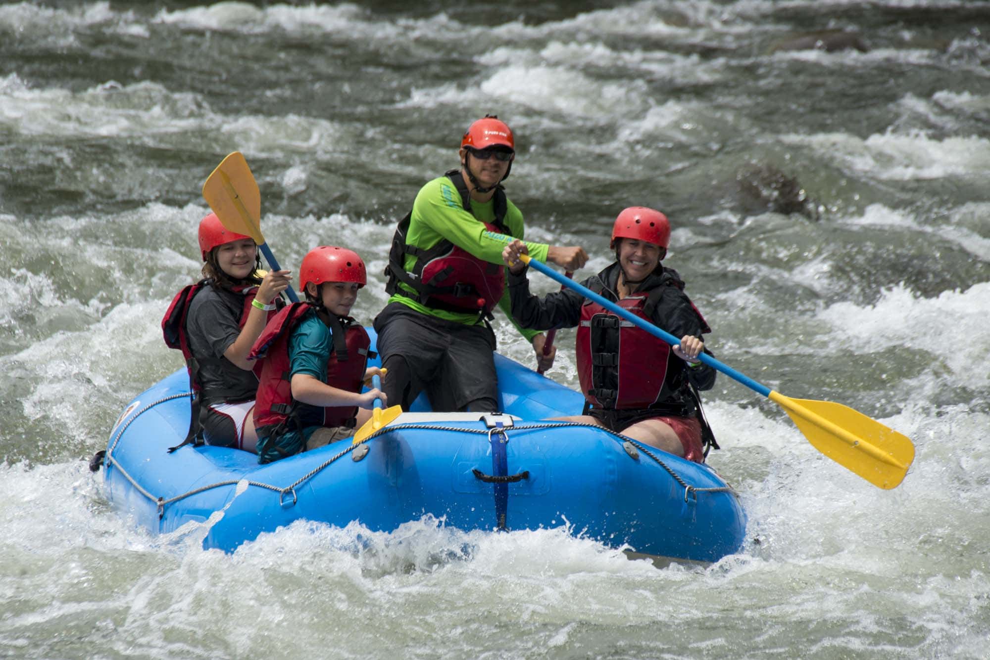 White water Pozo Azul