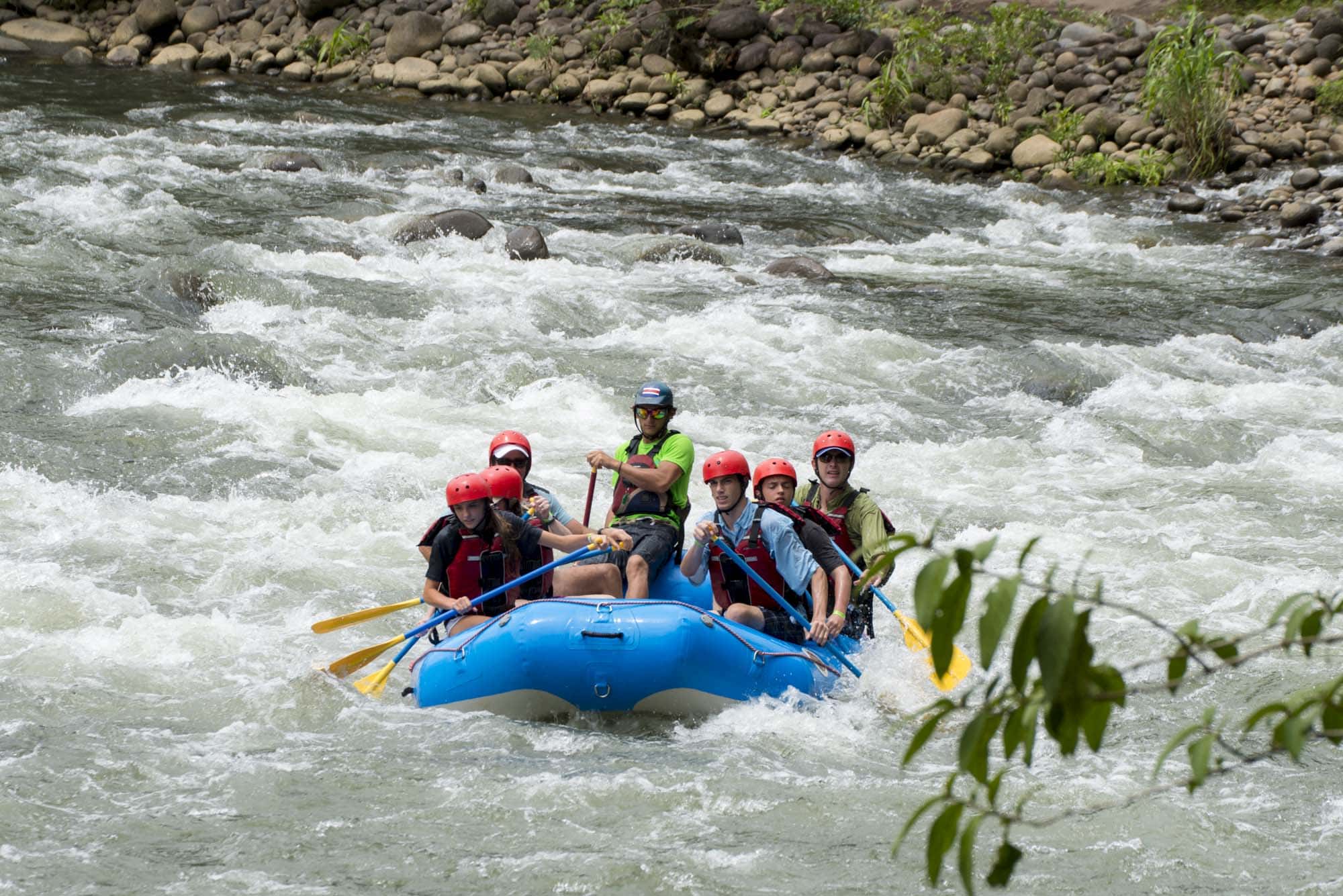 White water Pozo Azul